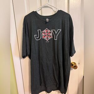 Gray Joy Graphic T-Shirt